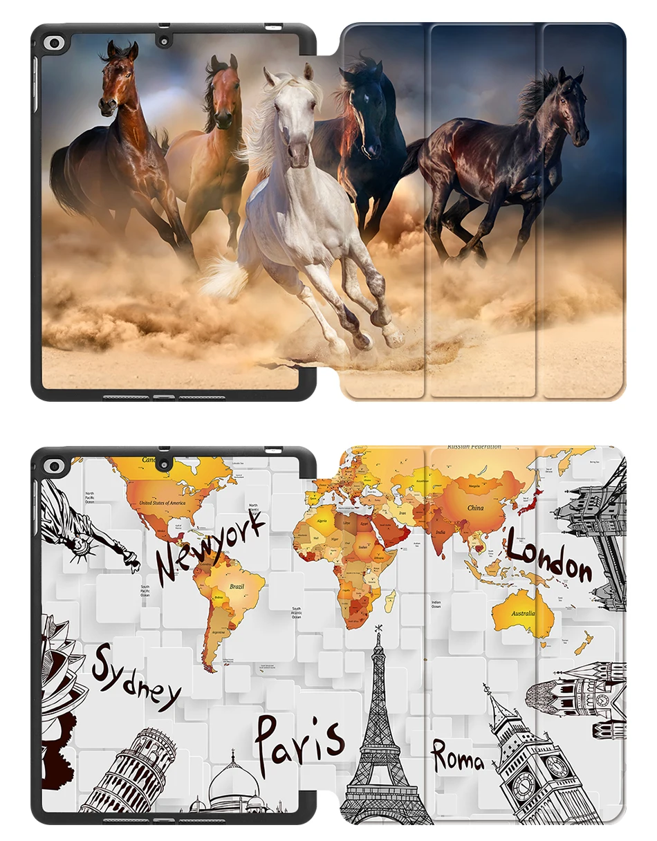 MTT для iPad чехол, защитный чехол для apple iPad Air 1 Air 2, новинка 9,7 дюймов, Мягкий ТПУ+ из искусственной кожи, флип, умный чехол для планшета
