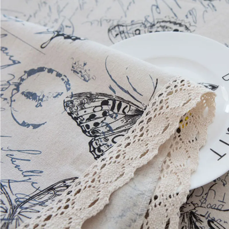 

Decorative Table Cloth Linen Tablecloth Rectangular Tablecloths Dining Table Cover Obrus mantel mesa