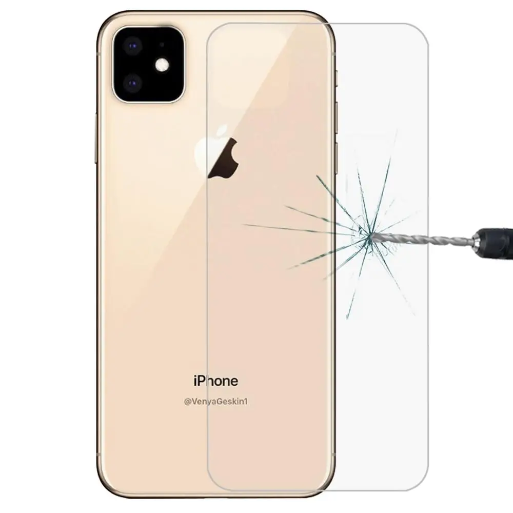 Пленка на заднюю панель для iPhone 11 Pro прозрачная закаленная защитная пленка