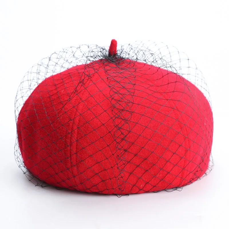 

Ms 2022 New Wool Beret Hat Outdoor Tourism Warm Pumpkin Painter Cap Luxury Cashmere Hat