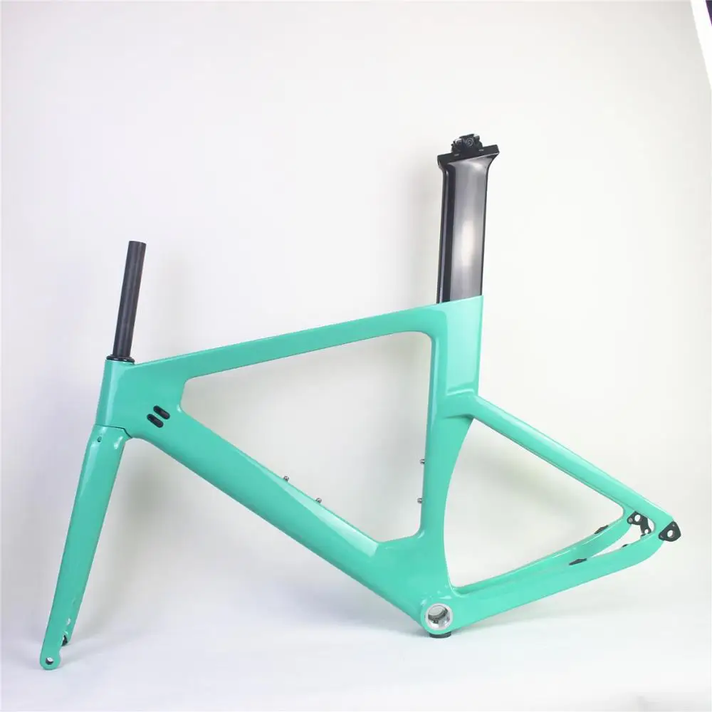 

Aero Carbon Disc Road Frame carbon road bicycle Frame+Fork+Seatpost+Headset carbon road frame size 49/51/54cm available