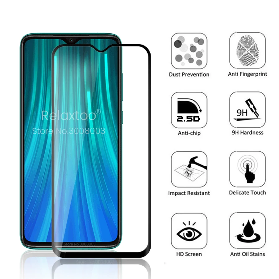 Стекло на redmi note 7 закаленное стекло для xiaomi 8 pro защита экрана очки red mi note7 note8 note8pro