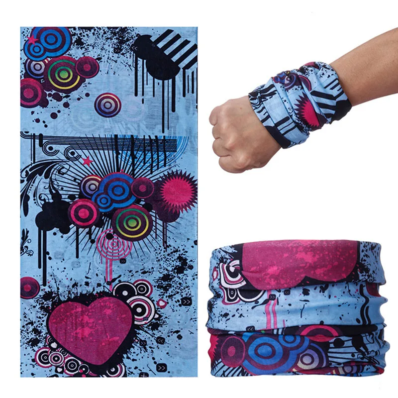 Шарфы повязка на голову волшебный шарф для занятий спортом открытом воздухе