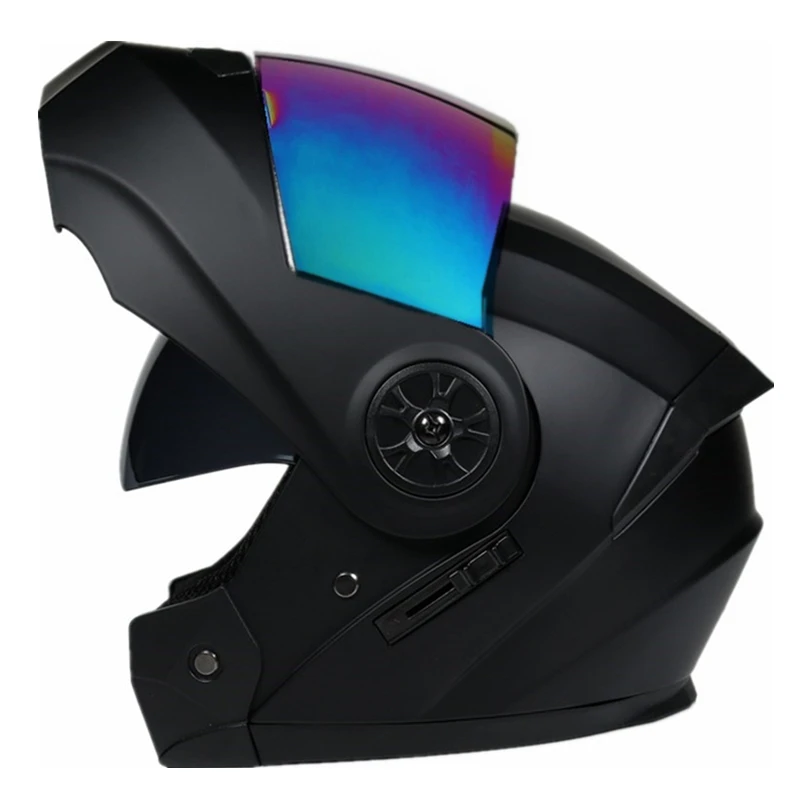 Мотоциклетный шлем откидной с двойными стеклами для мужчин и женщин|Шлемы| |