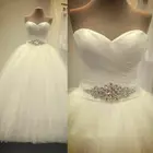 Винтажное милое бальное платье, свадебные платья, Vestido De Noiva, модное платье-Кафтан в пол с кристаллами, свадебное платье