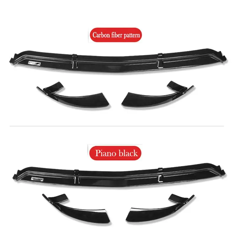 Front Bumper Lip Body Kit Spoiler Splitters For Mercedes Benz GLC X253 GLC200 GLC260 GLC300 2016-2019 Sport | Автомобили и