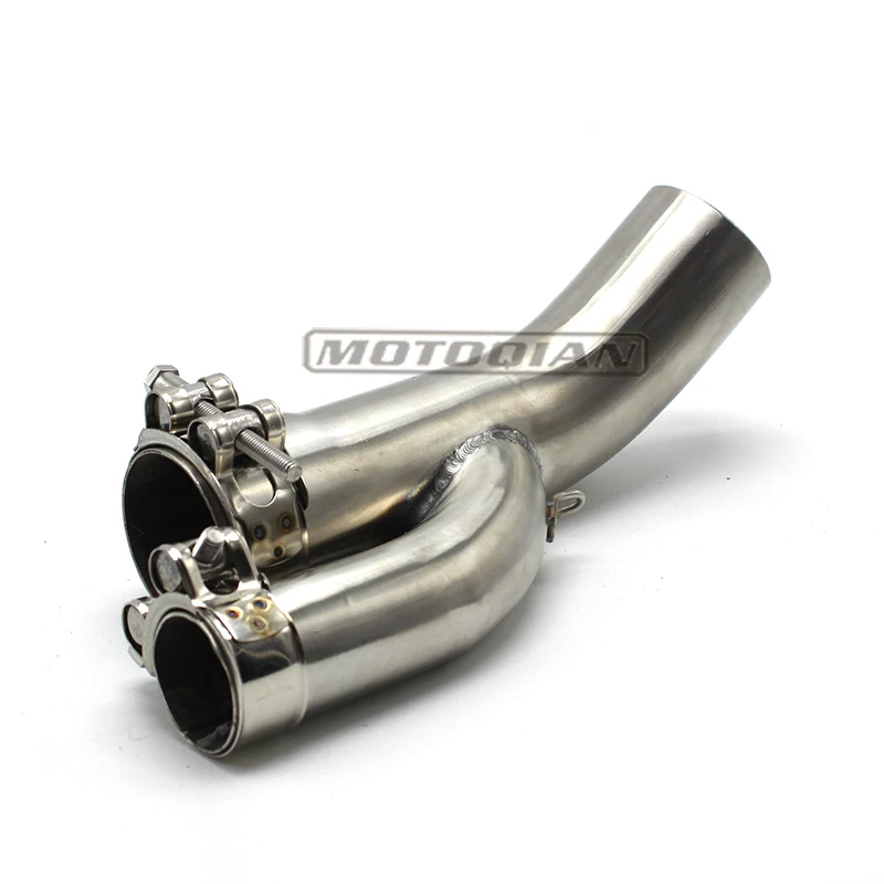 Мотоциклетная выхлопная средняя труба Соединительная для BMW S1000RR S1000R S1000XR 2017