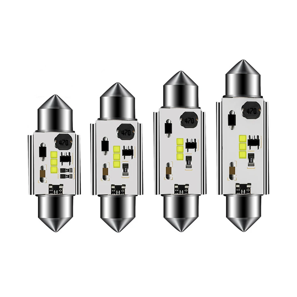 Светодиодный светильник для номерного знака супер белый 2 шт. 31 мм 36 39 41 6418 C5W 4 Вт 12