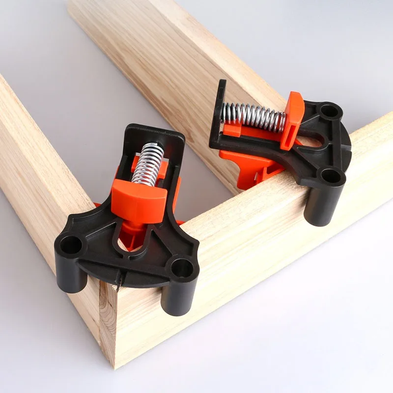 

Woodworking Right Angle Clip 90 Degree Fixer Photo Frame Clip Picture Frame Clip Home Punching Tool
