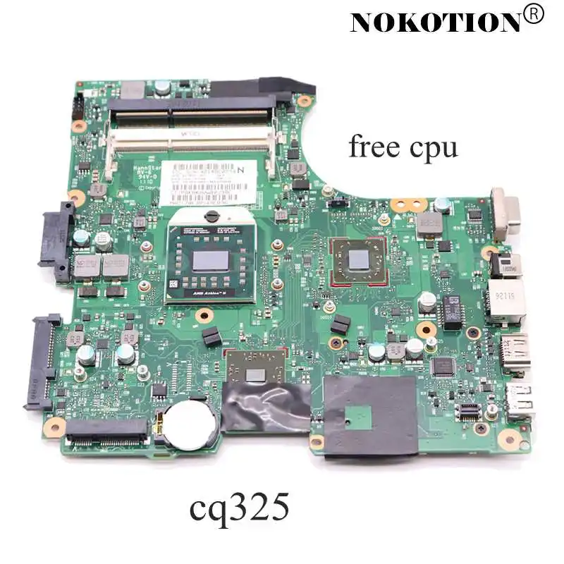 NOKOTION 611803 001 материнская плата для ноутбука HP Compaq 625 325 425 CQ325 CQ625 CQ425 RS880M DDR3