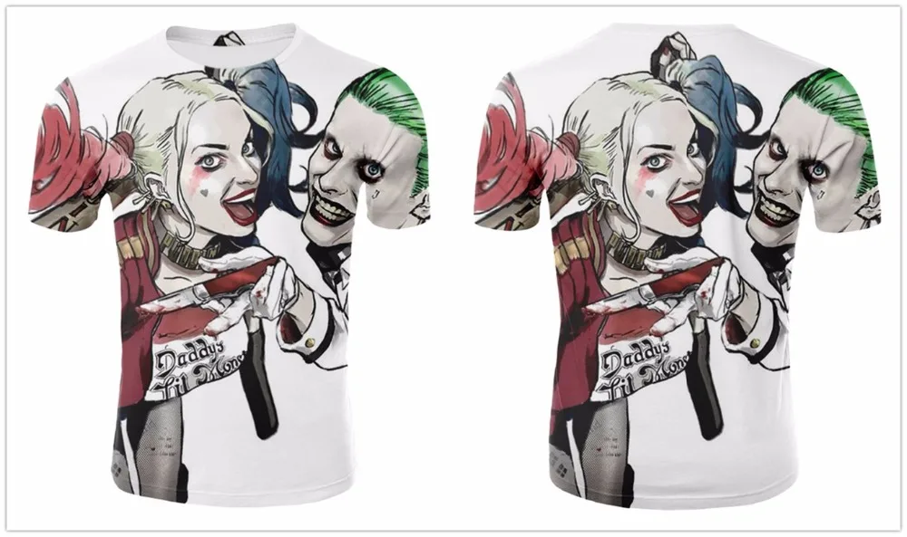 Newest 3D Clown T Shirt Skull Skeleton Summer T-shirts Men Women Hip Hop Punk Gothic Shirts Vintage Rock Anime Casual Tees