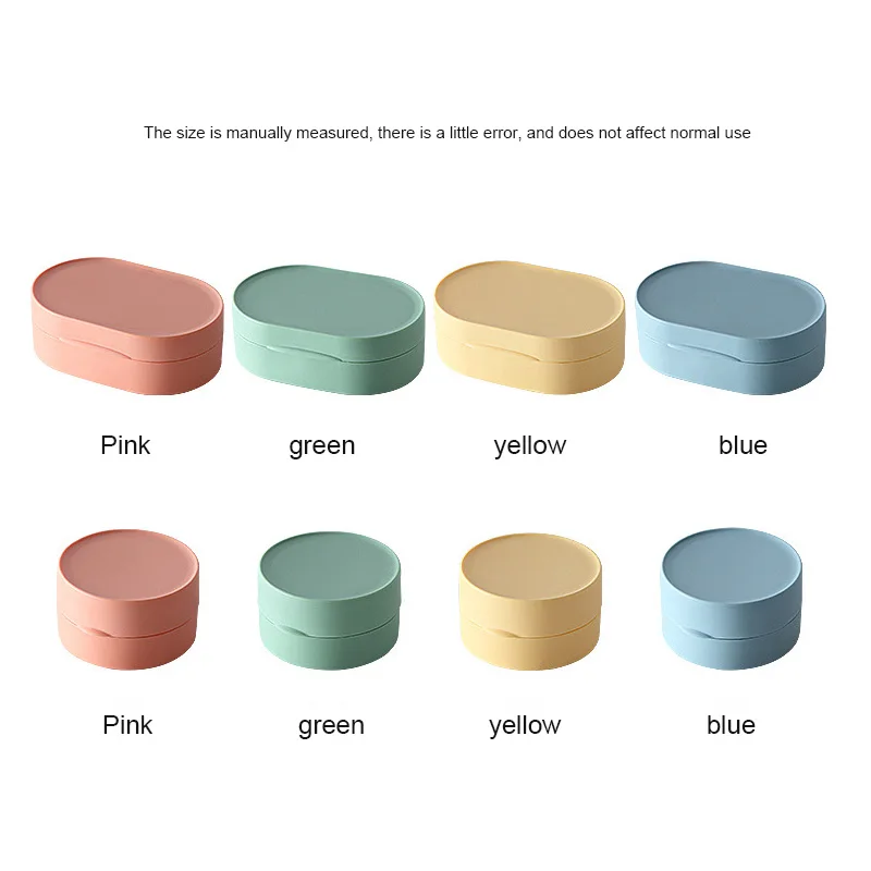

1 PC New Multifunctional Travel Portable Sealed Waterproof Soap Box With Cover Bathroom Soap Dish Storage Box
