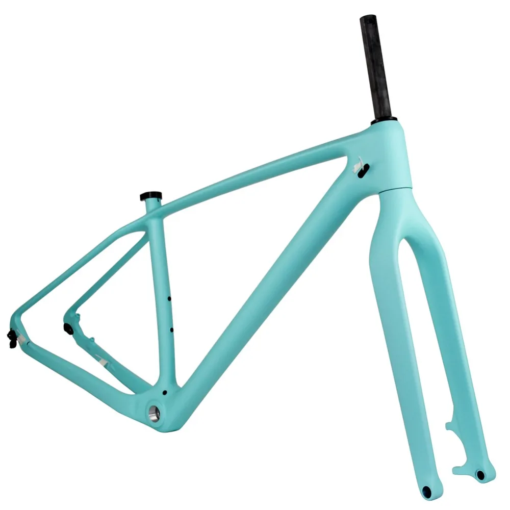 Spcycle 27,5 er 29er T1000 полный карбоновый MTB Набор для велосипеда 29er карбоновая рама для горного велосипеда и жесткая вилка через ось BSA 73 мм