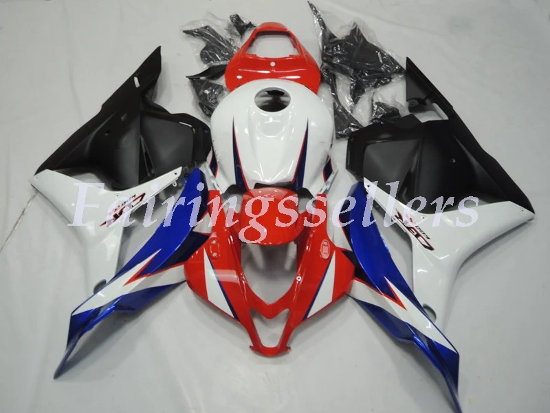 Топ впрыска ABS Полный комплект обтекателя подходит для Honda CBR600RR F5 2009 2010 2011 2012 Обтекатели блеск красный синий белый