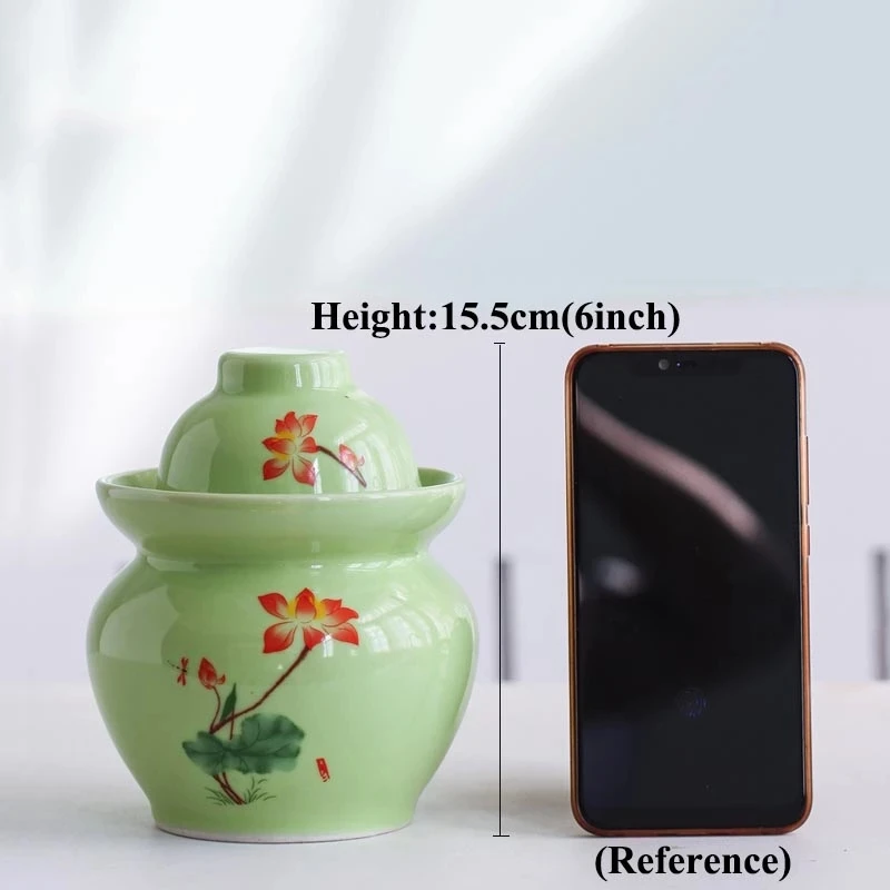 Керамика солений банку мини кимчи горшок Корея маринованный овощ капуста