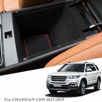28pcs car styling gate slot pad for changan cs95 2017 2020 silica gel door groove mat auto interior non slip dust accessories