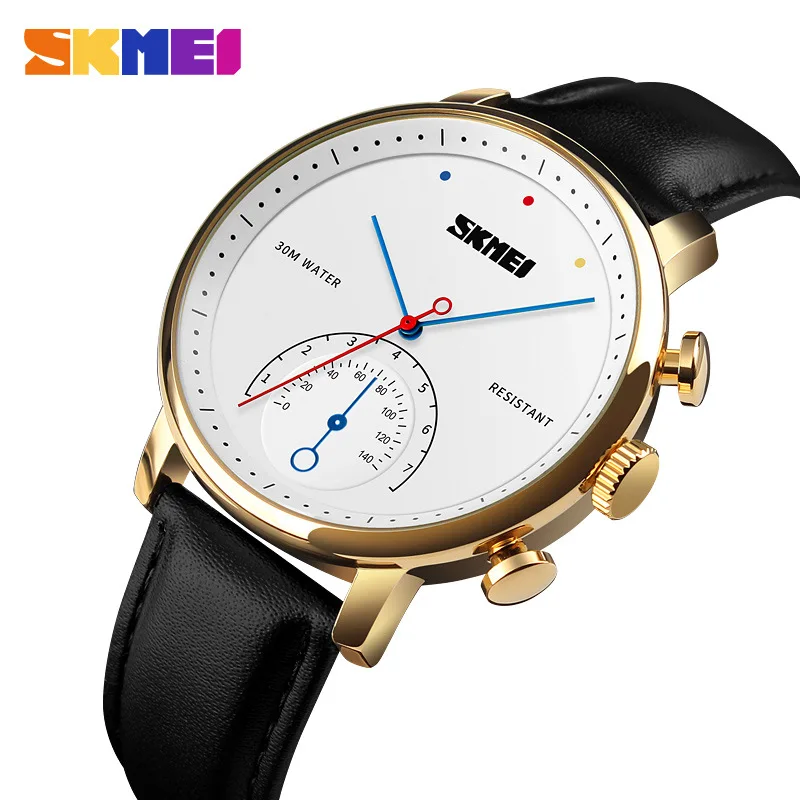 

SKMEI1399 men's Shi Ying belt watch water simple dial