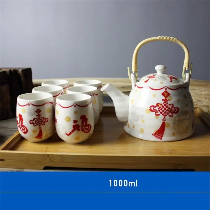 Дорожный чайный набор Gongfu Mutfak Aksesuarlari Kuchnia винтажный китайский горшок чайная