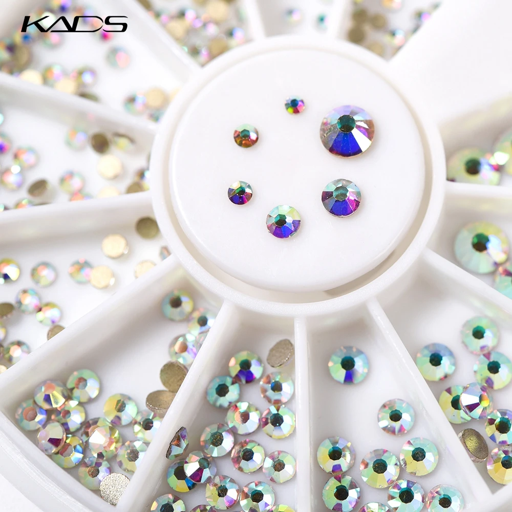 Украшения для дизайна ногтей KADS аксессуары маникюра большого размера 3D Стразы