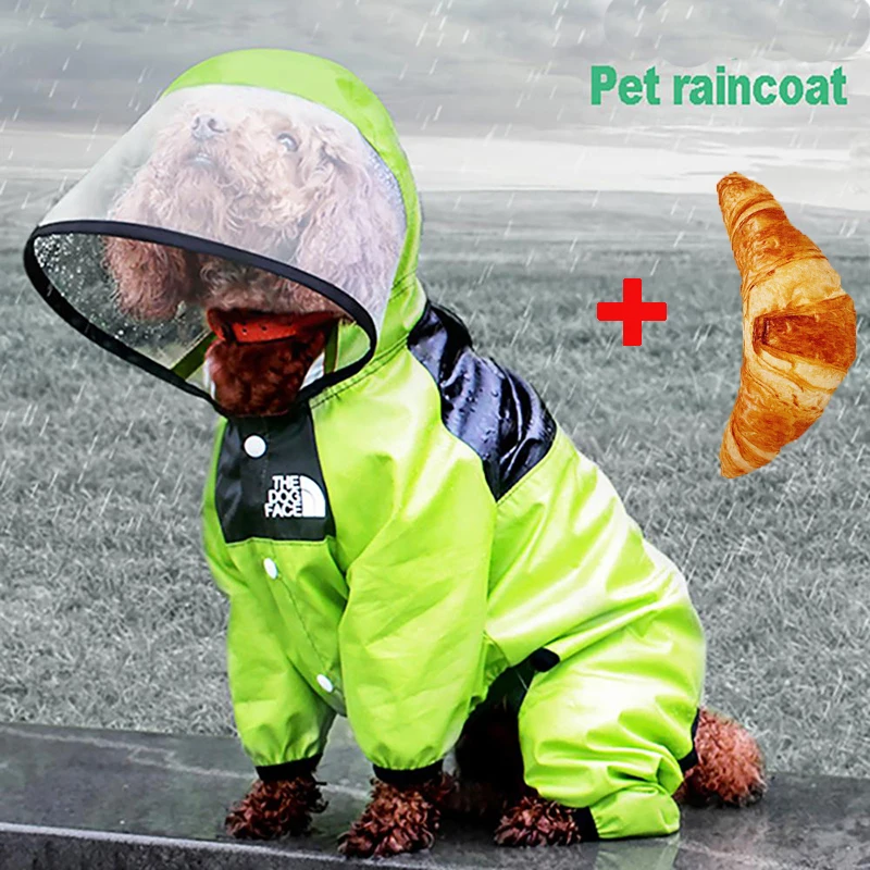Yotmy Dogs Raincoat Clearance Pet Dog Raincoat Waterproof Detachable Rain Jacket Dogs Water Resistant Clothes-free Pet Toys