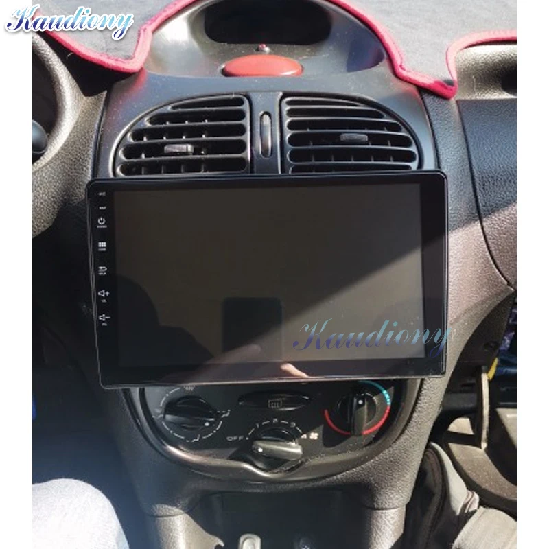 Автомобильная магнитола Kaudiony мультимедийный плеер на Android 11 с 9 &quotэкраном GPS 4G