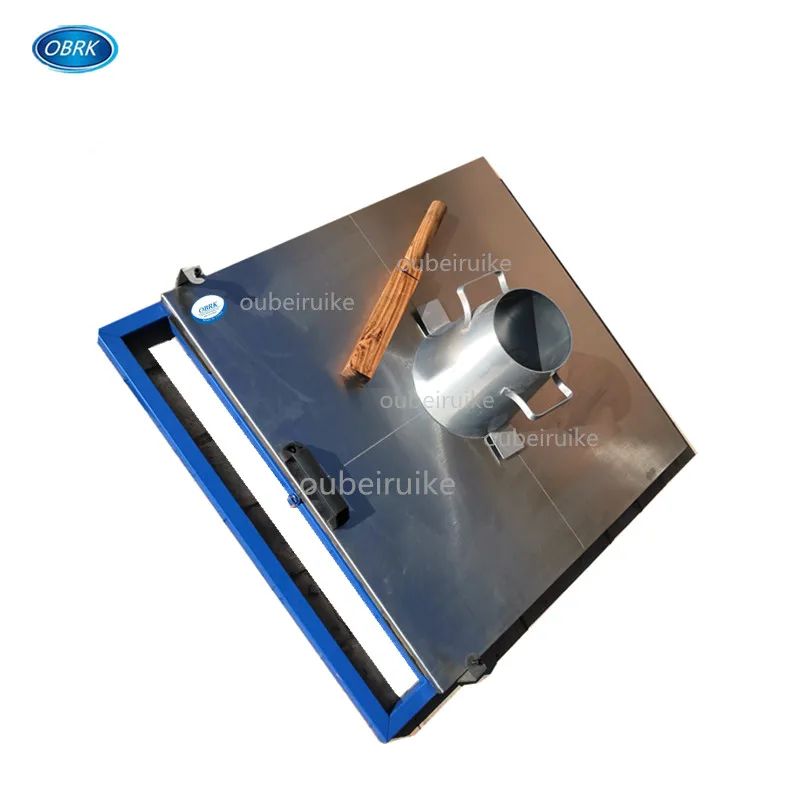 

Manual slump-flow test apparatus for self-compacting concrete