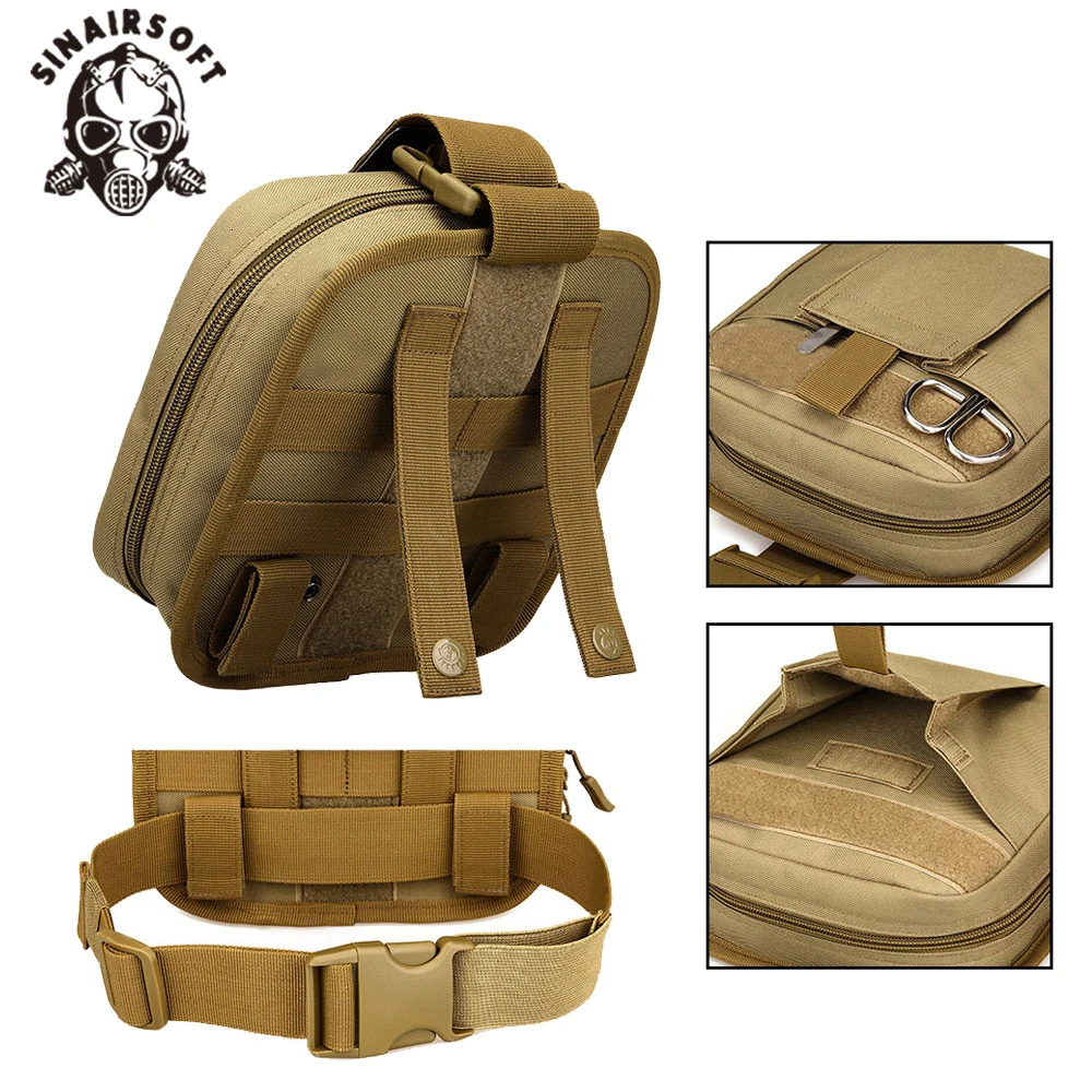 Военная Сумка для ног West Bag водонепроницаемая тактическая система Molle набор