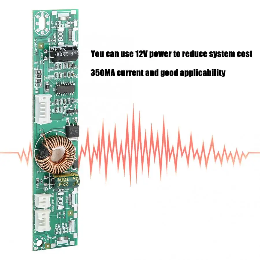 Плата постоянного тока Повышающий Модуль светодиодной подсветки поддержка ЖК