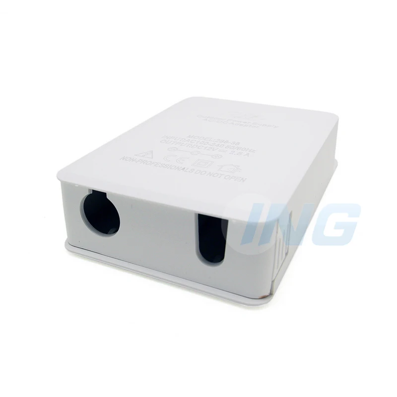 Уличная Водонепроницаемая камера видеонаблюдения с адаптером питания 12 В