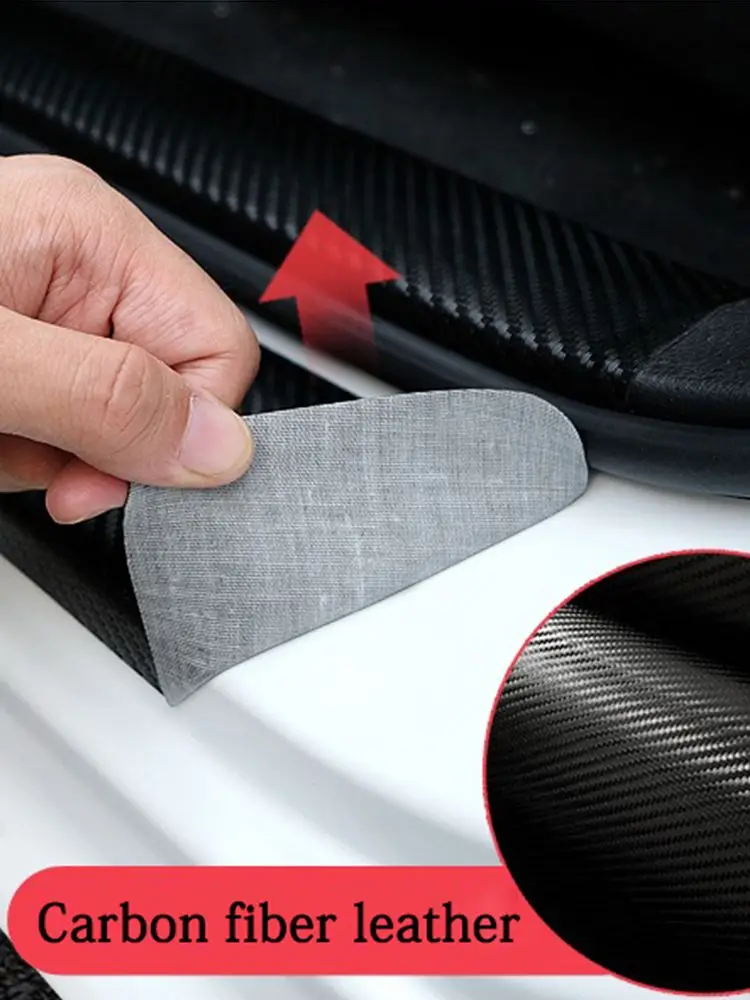 Автомобильная дверь наклейка для порога Suzuki Swift Авто искусственная кожа