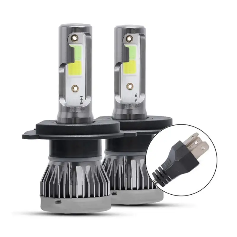 H4 9003 HB2 светодиодный светильник лампы набор для преобразования автомобильные