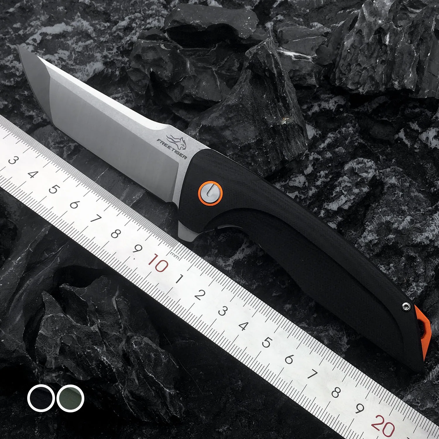 Лезвие FREETIGER FT904 D2 высокопрочный складной нож Ручка G10 охотничий керамбит