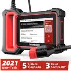 Сканер Thinkcar Thinkscan Plus S4 OBD2 для проверки двигателя ABS SRS, считыватель кодов для контроля тела, автомобильный диагностический инструмент OBD2 для сканирования