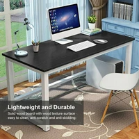cz fr fastshipping modern office desk computer table laptop study table metal steel frame easy assemable home office workstation