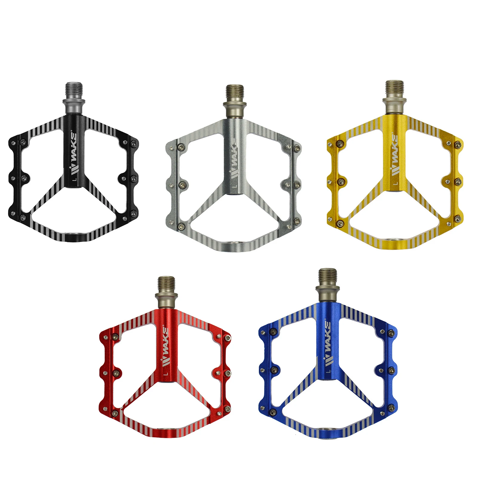 

1 Pair Ultralight Bike Sealed Bearing Pedals Anti-skid Aluminum Alloy Pedals MTB Road Bicycle Footboard Bicycle Accessories