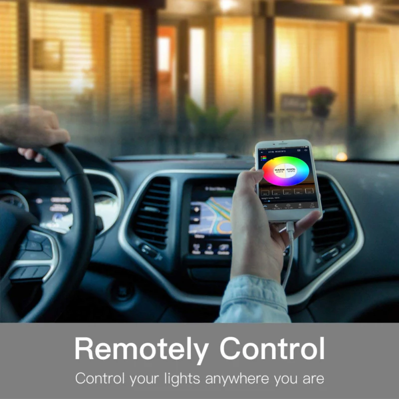 

E27 100-240V Smart Control Lamp Led RGB Light Dimmable RGBW Led Lamp Colorful Changing Bulb Led Lampada RGBW White Decor Home