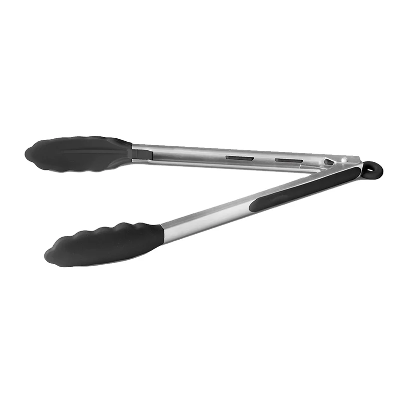 Нейлоновые щипцы для барбекю и гриля сервировки салата хлеба антипригарные