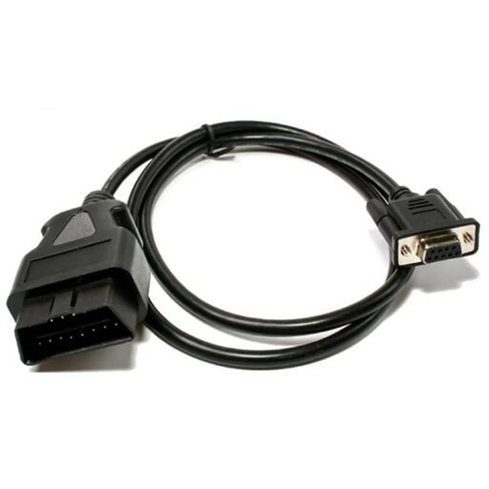 OBD2 16pin розетка для подключения к дБ 9Pin RS232 серийный Авто сканер разъем 16 Pin типа