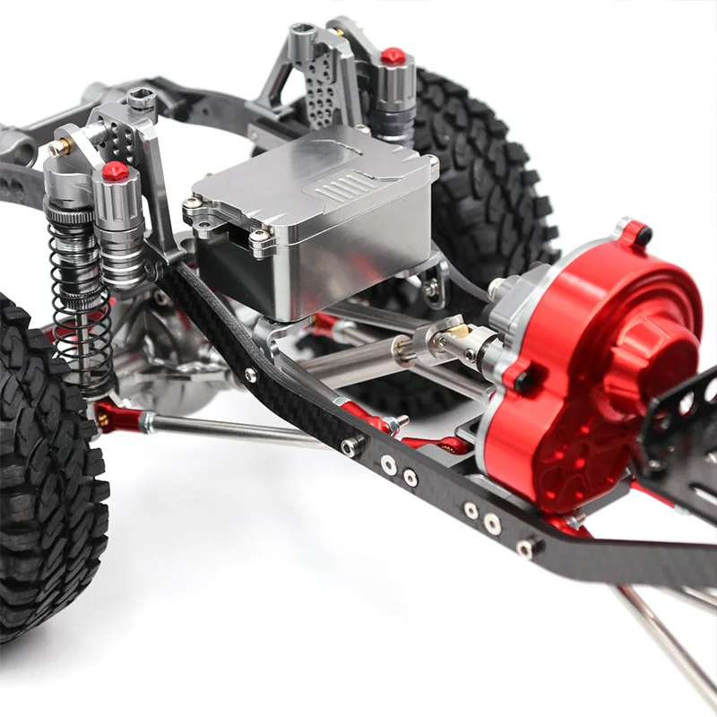 Набор рамок для автомобиля RC 1/10 CNC TRX4 SCX10 осевой Гусеничный скалолазающий