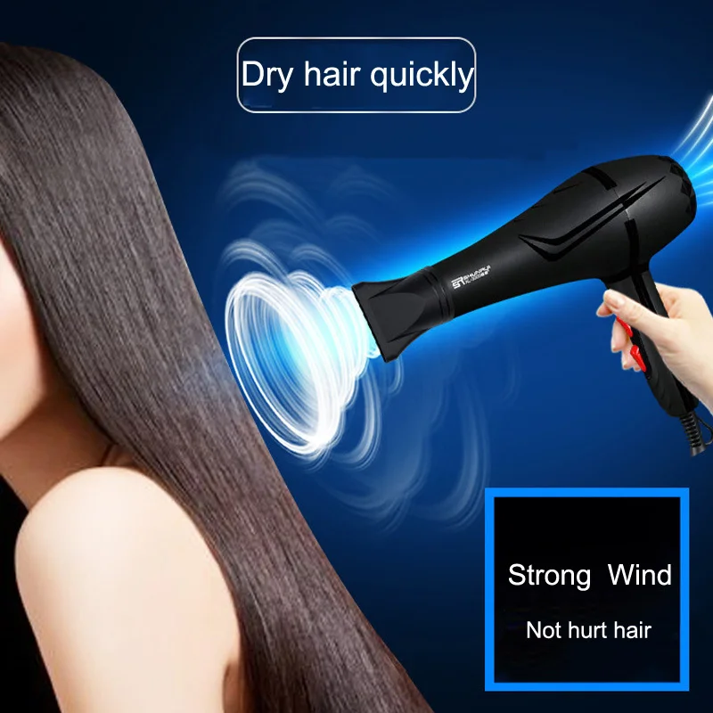 Мощный сушилка для волос 8 в 1 с диффузором и отрицательными ионами|Фены волос| |
