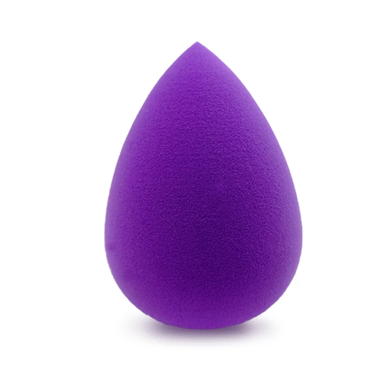 Косметическая губка для основы макияжа фиолетовая консилера пудра