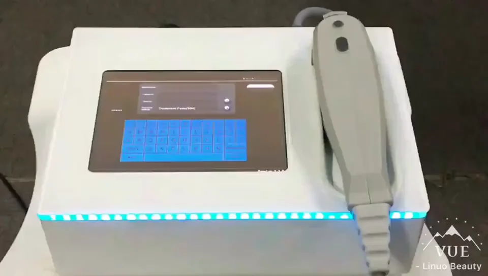 

10000 Shots 3 Cartridges Anti Wrinkle Face Lift Skin Tightening Body Slimming 2d Hifu gerat Beauty Machine