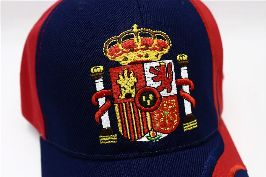 LIBERWOOD Brand hat Spain Espana Country Flag Baseball Cap Hats men female casual Sport Adjustable Cap Embroidered Spanish Gift
