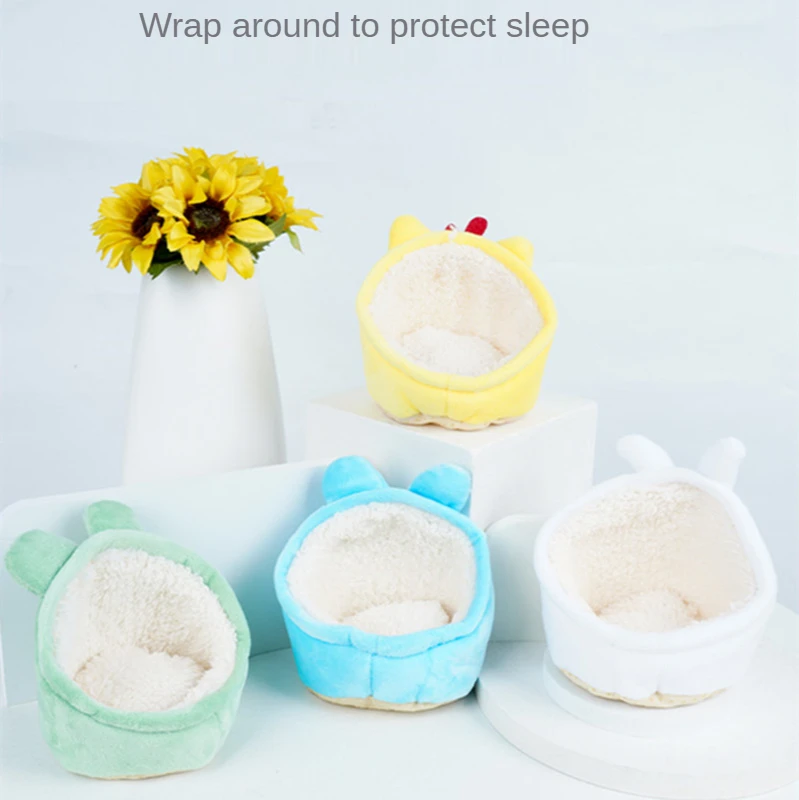 Winter Hamster Cotton Nest Thick Warm Chipmunk Chinchilla Small Animal Cage Landscaping Supplies | Дом и сад
