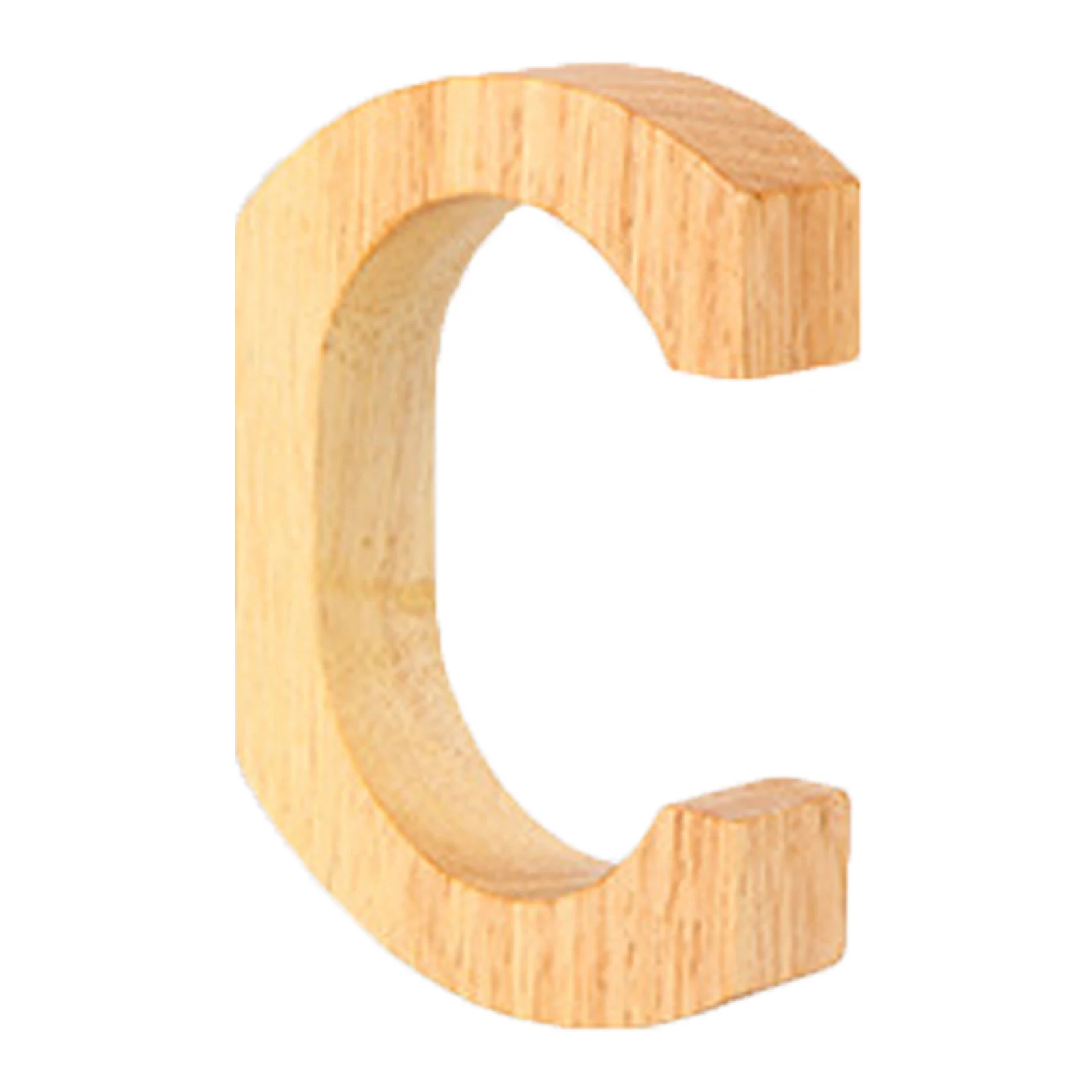 

C-образный деревянный крючок для настенного крепления, Искусственный шарф, органайзер для прихожей, гостиной