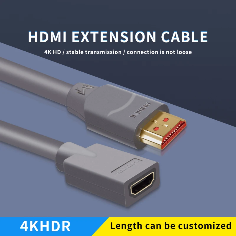 Удлинитель HDMI Anmck 4K 60 Гц Удлинительный кабель 2 0 типа Папа-мама для HDTV Nintendo Switch PS4/3 5