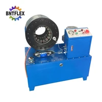 factory sales directly good quality 380v 4kw semi automatic 6mm to 102mm a hydraulic press crimping machine with 16 sets of dies