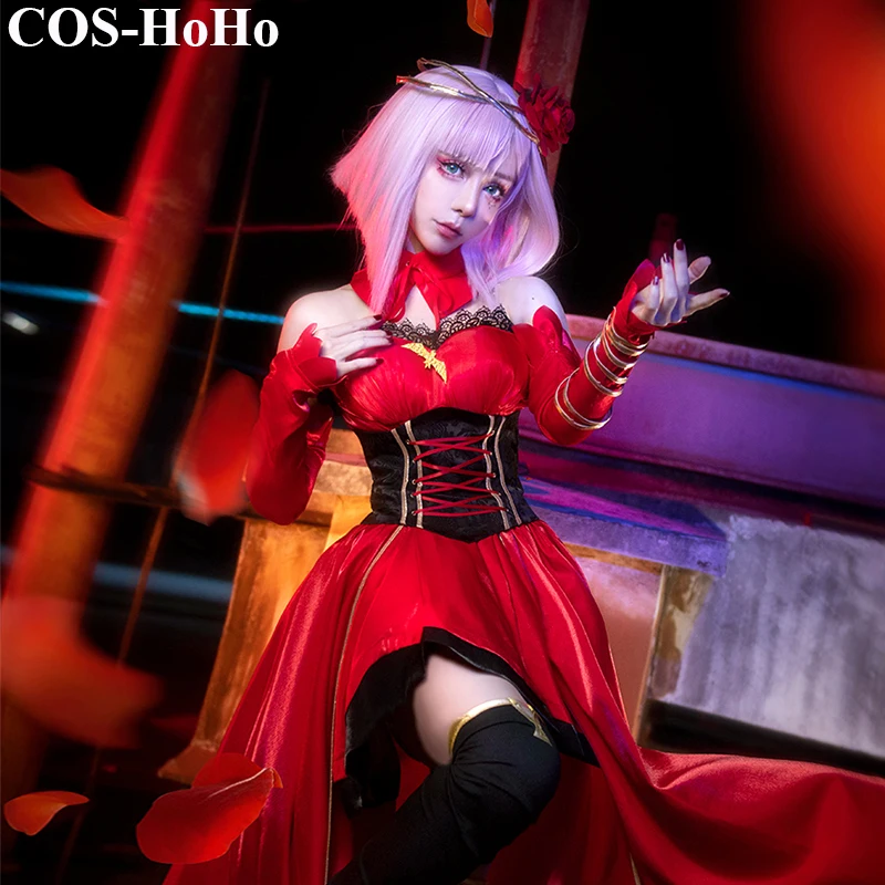 

Костюм для косплея COS-HoHo из аниме Takt Op.Destiny DESTYNY, элегантное платье, костюм для косплея, женский костюм для ролевых игр на Хэллоуин