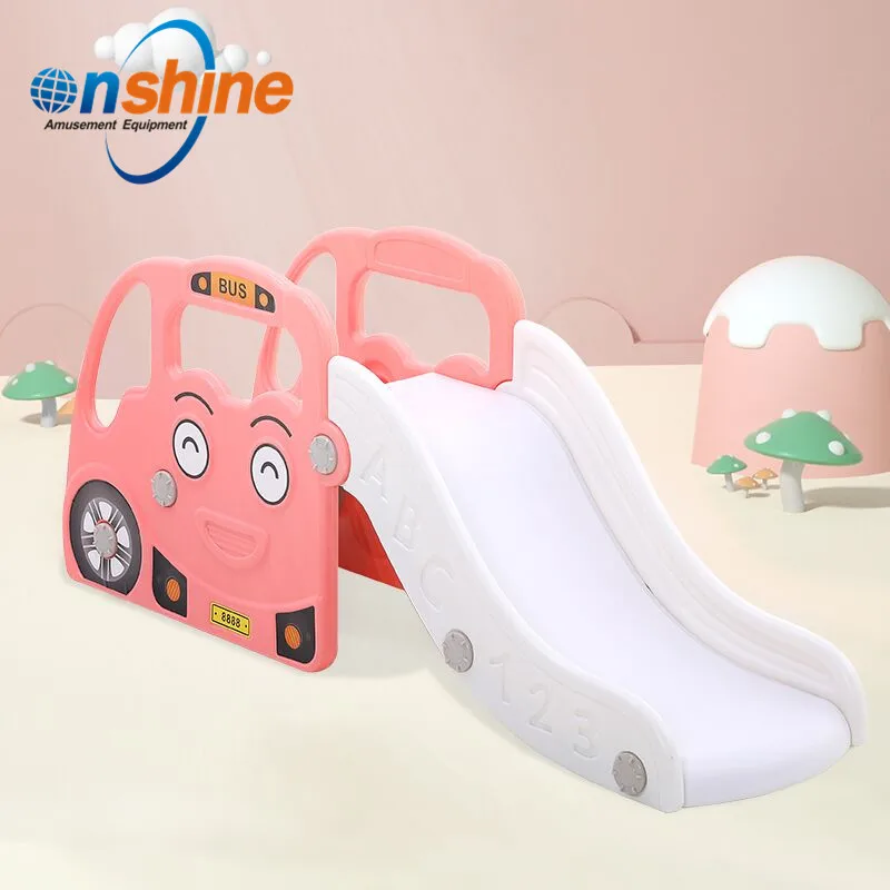 Детская горка с автомобилем для малышей домашняя маленьких детей домашний