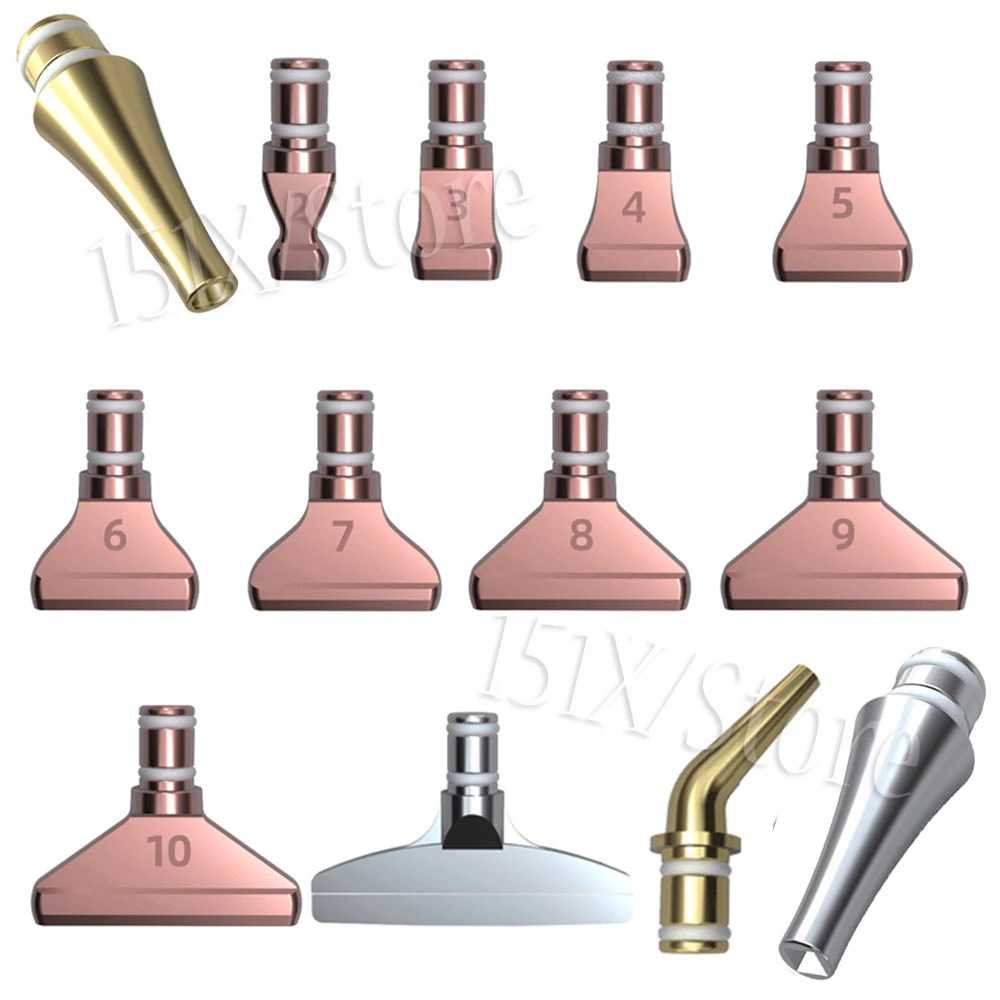 

3 Colors 5D Diamond Painting Tool Metal Point Drill Pen Heads Stainless Steel Replacement Metal Multi Placer Tip Drill Pen